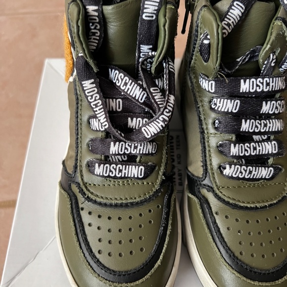 Moschino High top Teddy Sport Sneaker size IT 31 / US 13 - Picture 4 of 9
